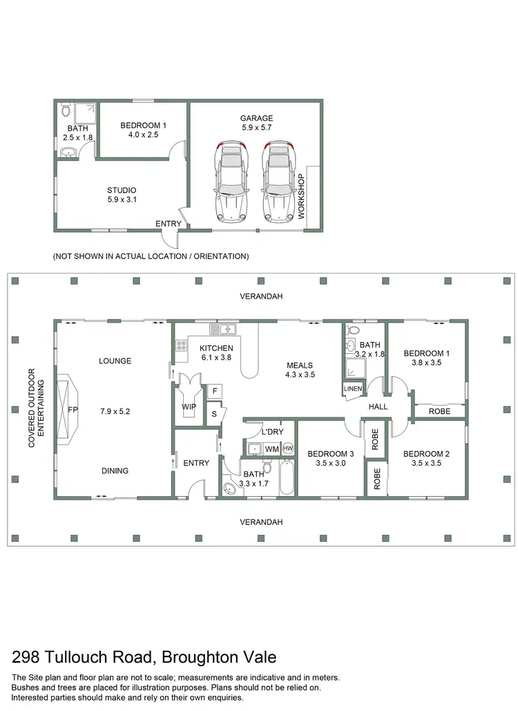 Floorplan of Homely house listing, 298 Tullouch Road, Broughton Vale NSW 2535