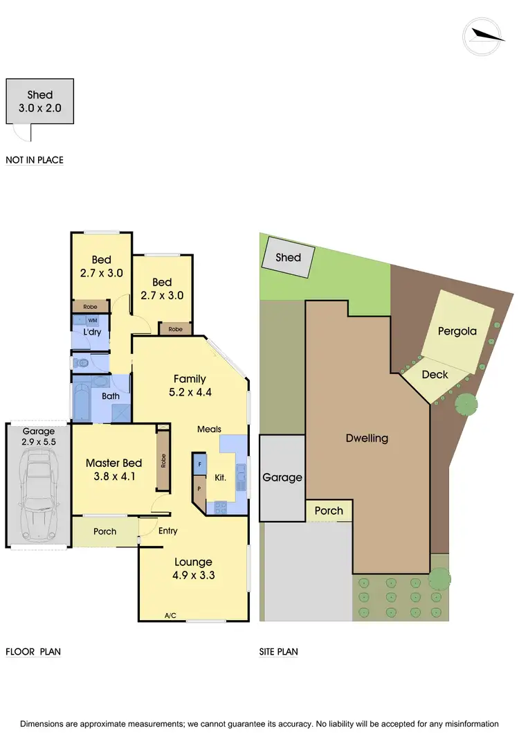 Floorplan of Homely house listing, 2 Classic Court, Altona Meadows VIC 3028