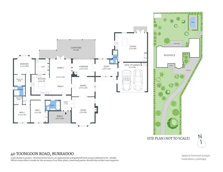 Floorplan of Homely house listing, 40 Toongoon Road, Burradoo NSW 2576