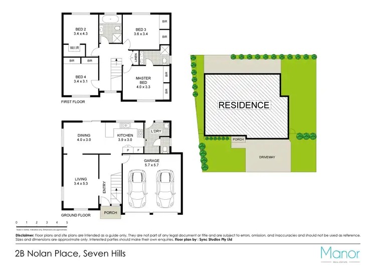 Floorplan of Homely house listing, 2B Nolan Place, Seven Hills NSW 2147