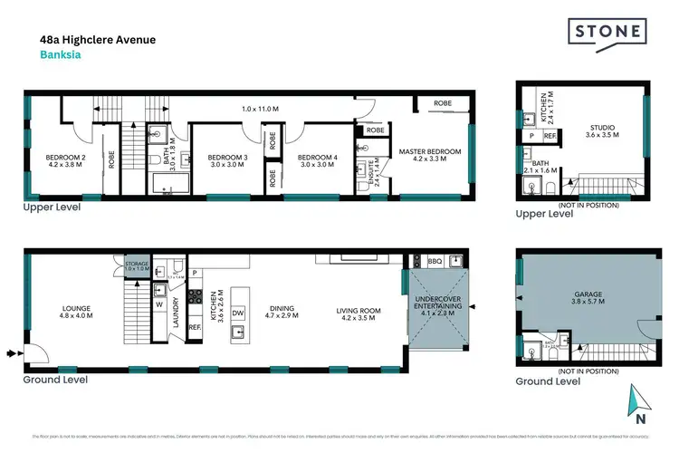Floorplan of Homely house listing, 48a Highclere Avenue, Banksia NSW 2216
