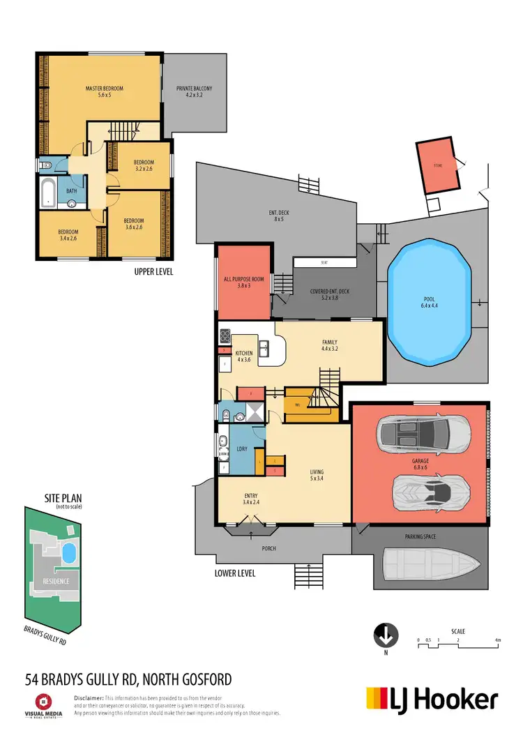 Floorplan of Homely house listing, 54 Bradys Gully Road, North Gosford NSW 2250