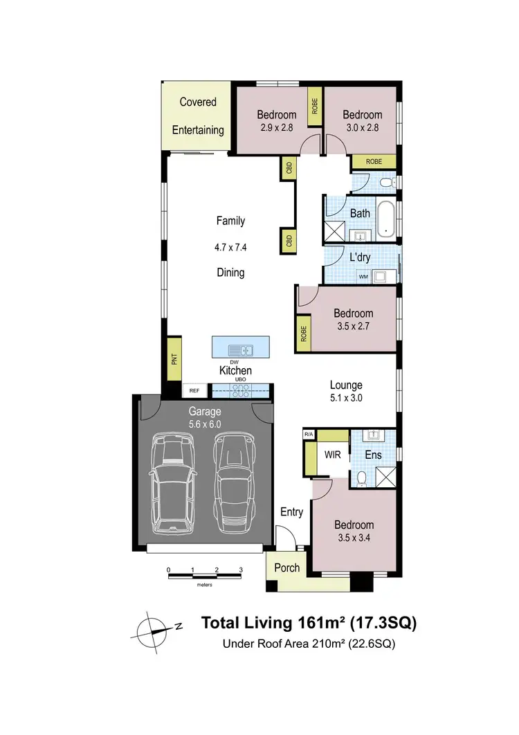 Floorplan of Homely house listing, 73 Crole Drive, Warragul VIC 3820