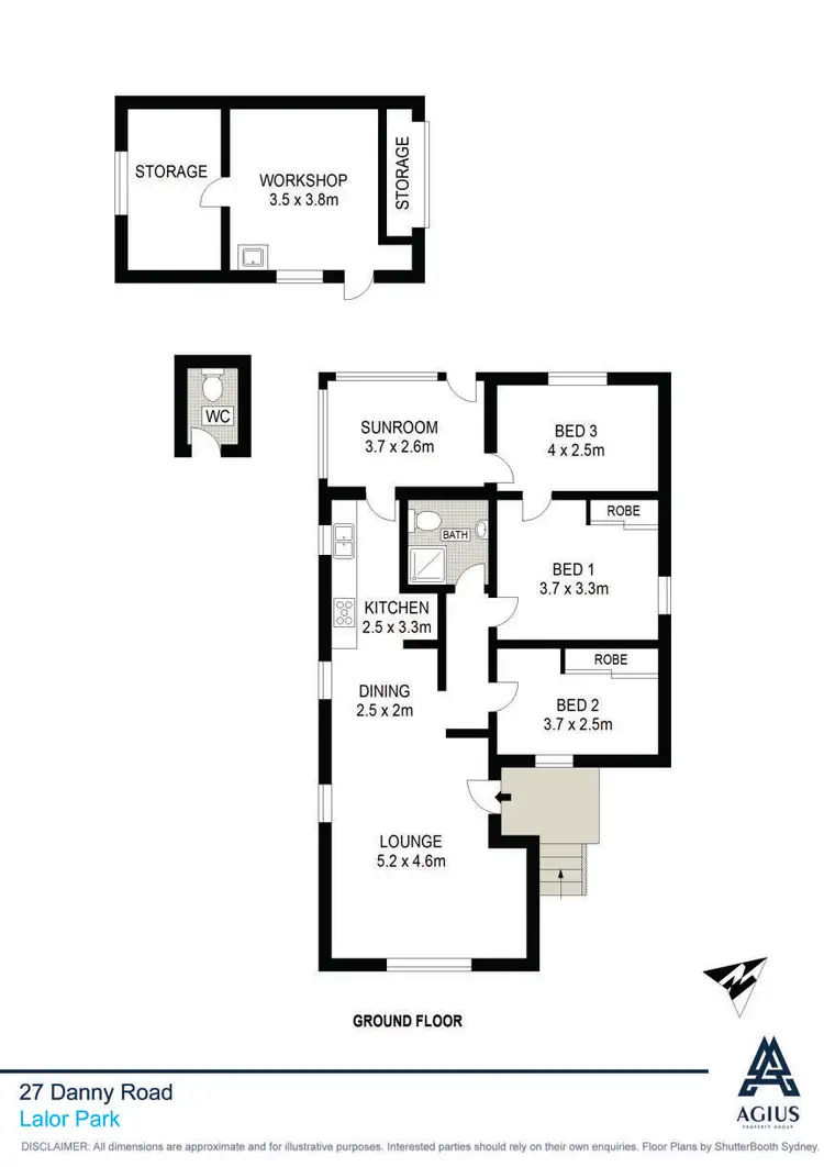 Floorplan of Homely house listing, 27 Danny Road, Lalor Park NSW 2147