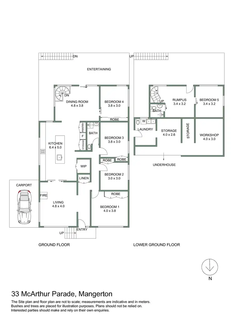 Floorplan of Homely house listing, 33 McArthur Parade, Mangerton NSW 2500