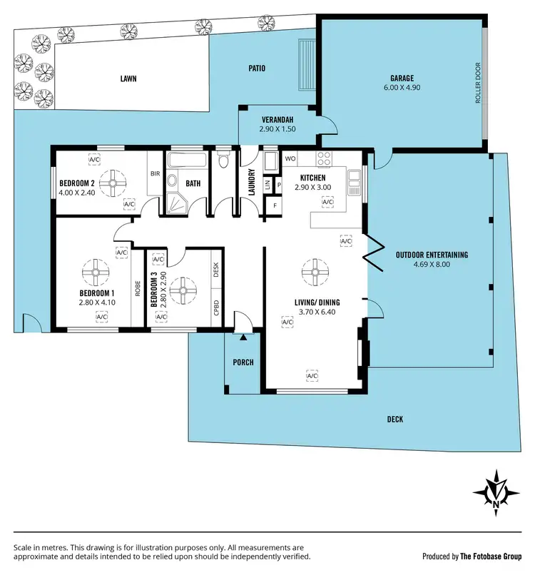 Floorplan of Homely house listing, 10 Fashoda Avenue, Camden Park SA 5038