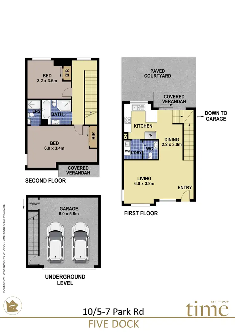 Floorplan of Homely townhouse listing, 10/5-7 Park Road, Five Dock NSW 2046