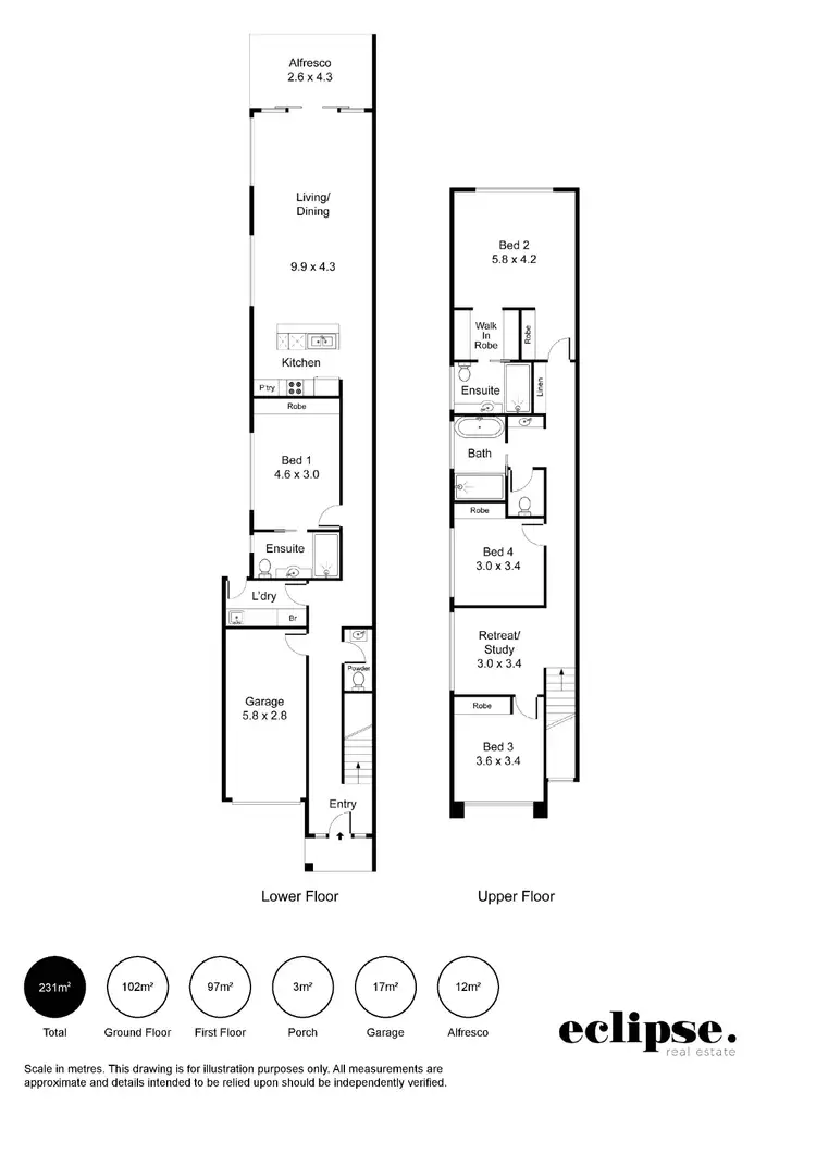 Floorplan of Homely house listing, 22A Bentley Drive, Holden Hill SA 5088