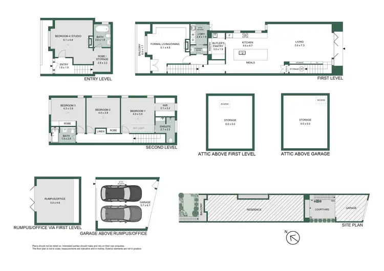 Floorplan of Homely house listing, 81 Grove Street, Birchgrove NSW 2041