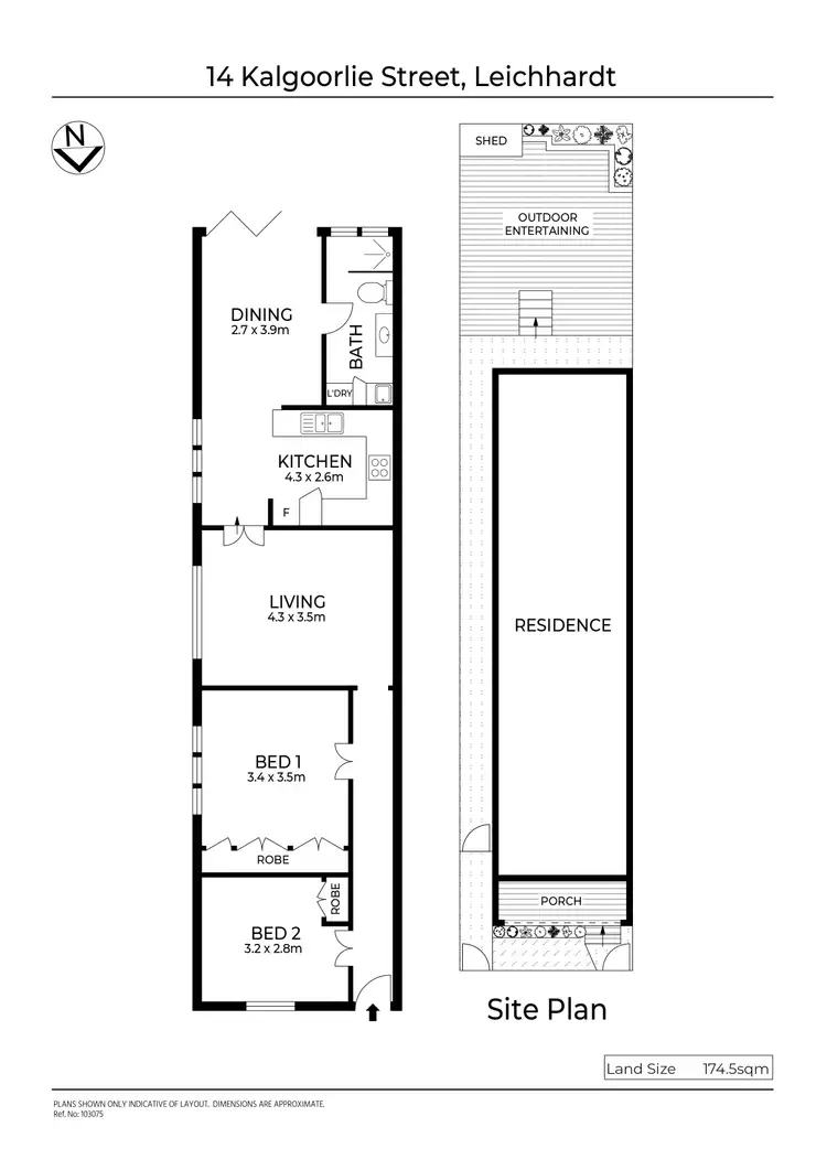 Floorplan of Homely house listing, 14 Kalgoorlie Street, Leichhardt NSW 2040