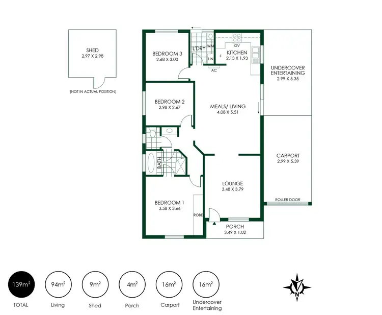 Floorplan of Homely house listing, 2a Sheidow Close, Mount Barker SA 5251