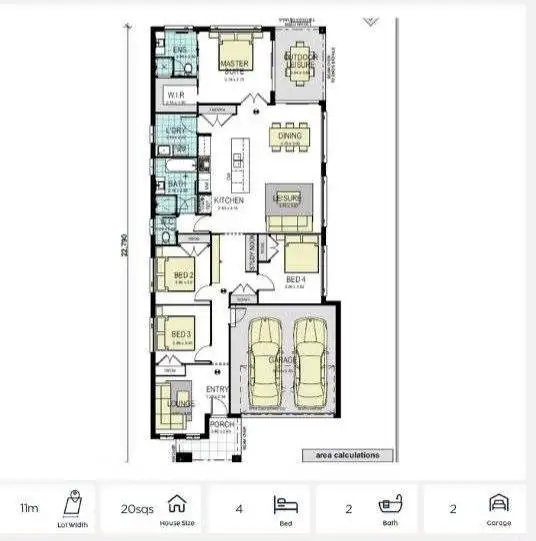 Floorplan of Homely house listing, Address available on request