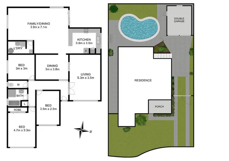Floorplan of Homely house listing, 36 Molonglo Road, Seven Hills NSW 2147