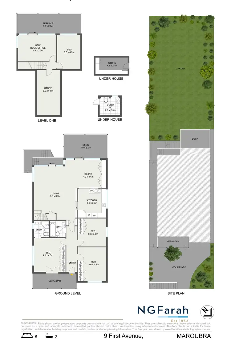 Floorplan of Homely house listing, 9 First Avenue, Maroubra NSW 2035