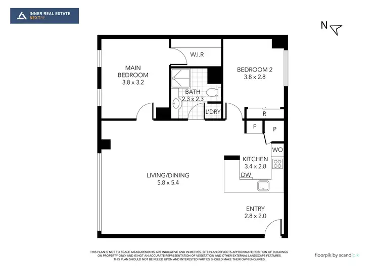 Floorplan of Homely apartment listing, 1736/474 Flinders Street, Melbourne VIC 3000