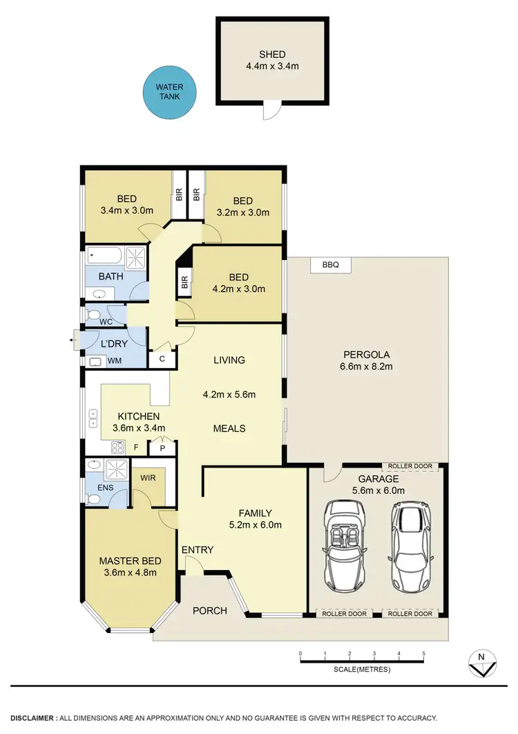 Floorplan of Homely house listing, 1 Palara Street, Delahey VIC 3037