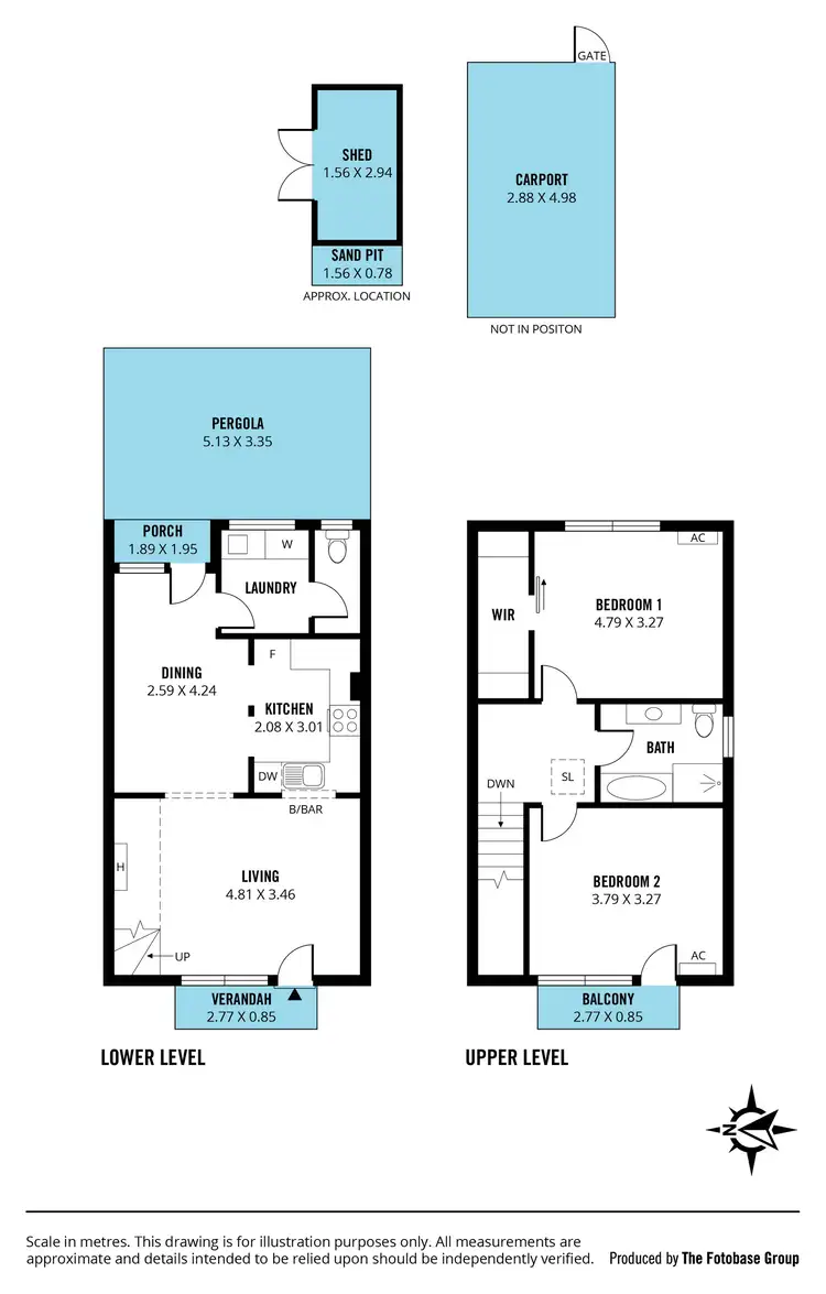 Floorplan of Homely unit listing, 12/190 Morphett Road, Glengowrie SA 5044