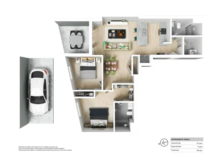 Floorplan of Homely unit listing, 103/2 Charles Street, Charlestown NSW 2290