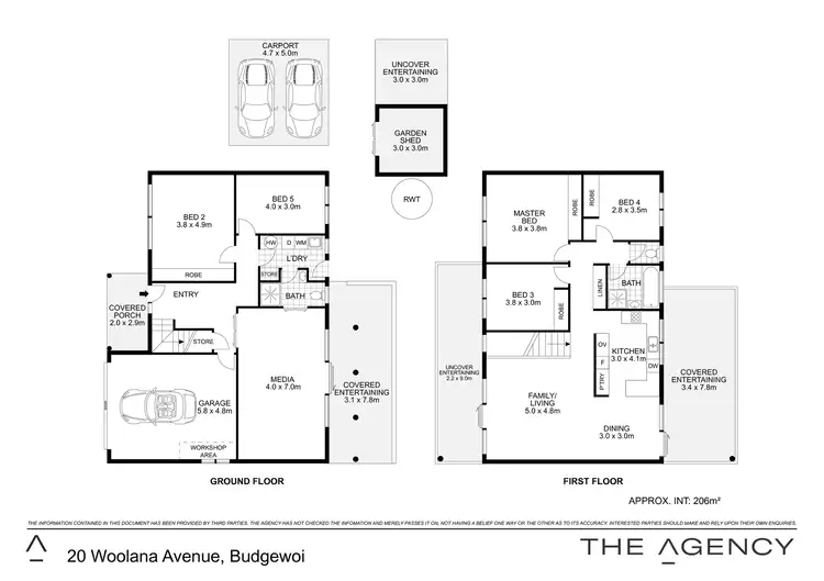 Floorplan of Homely house listing, 20 Woolana Avenue, Budgewoi NSW 2262