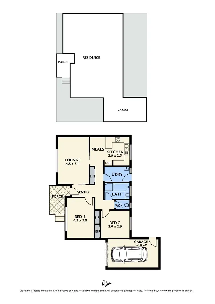 Floorplan of Homely unit listing, 6/104 Regent Street, Preston VIC 3072
