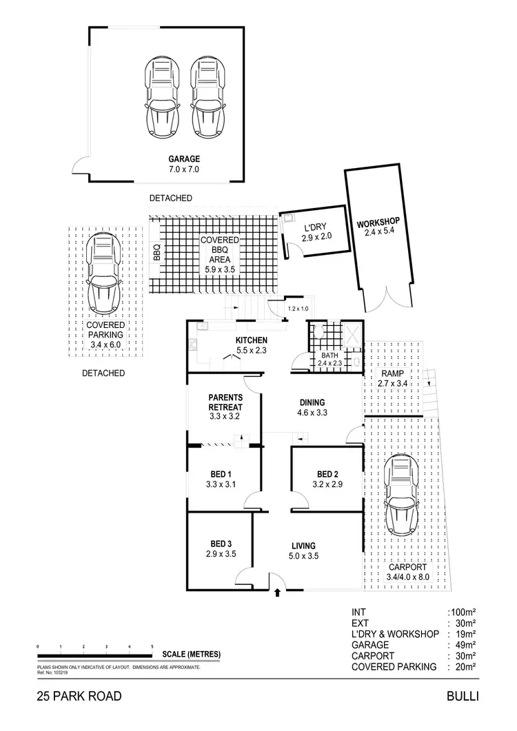 Floorplan of Homely house listing, 25 Park Road, Bulli NSW 2516