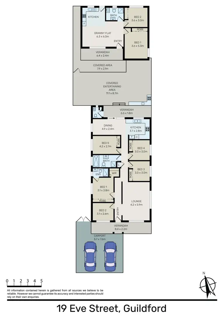 Floorplan of Homely house listing, 19 Eve Street, Guildford NSW 2161