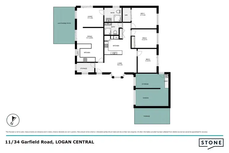 Floorplan of Homely unit listing, 11/34 Garfield Road, Logan Central QLD 4114