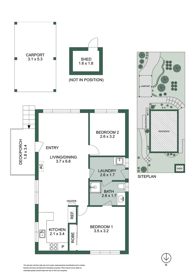 Floorplan of Homely house listing, 208 Eastbourne Road, Rosebud VIC 3939