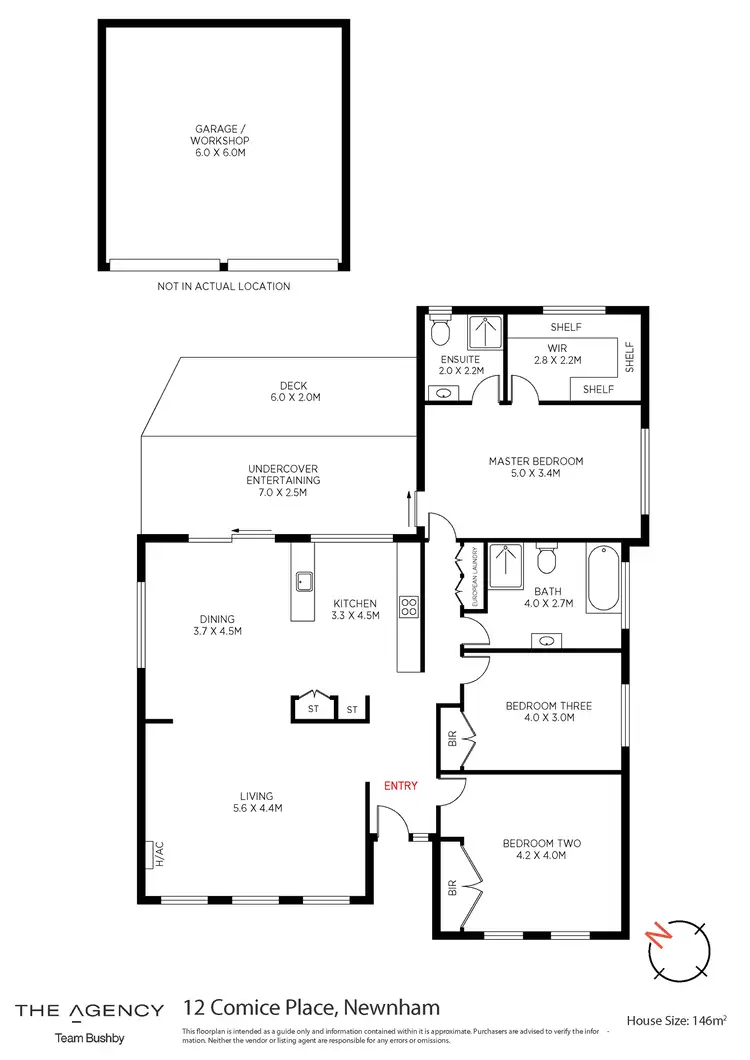 Floorplan of Homely house listing, 12 Comice Place, Newnham TAS 7248