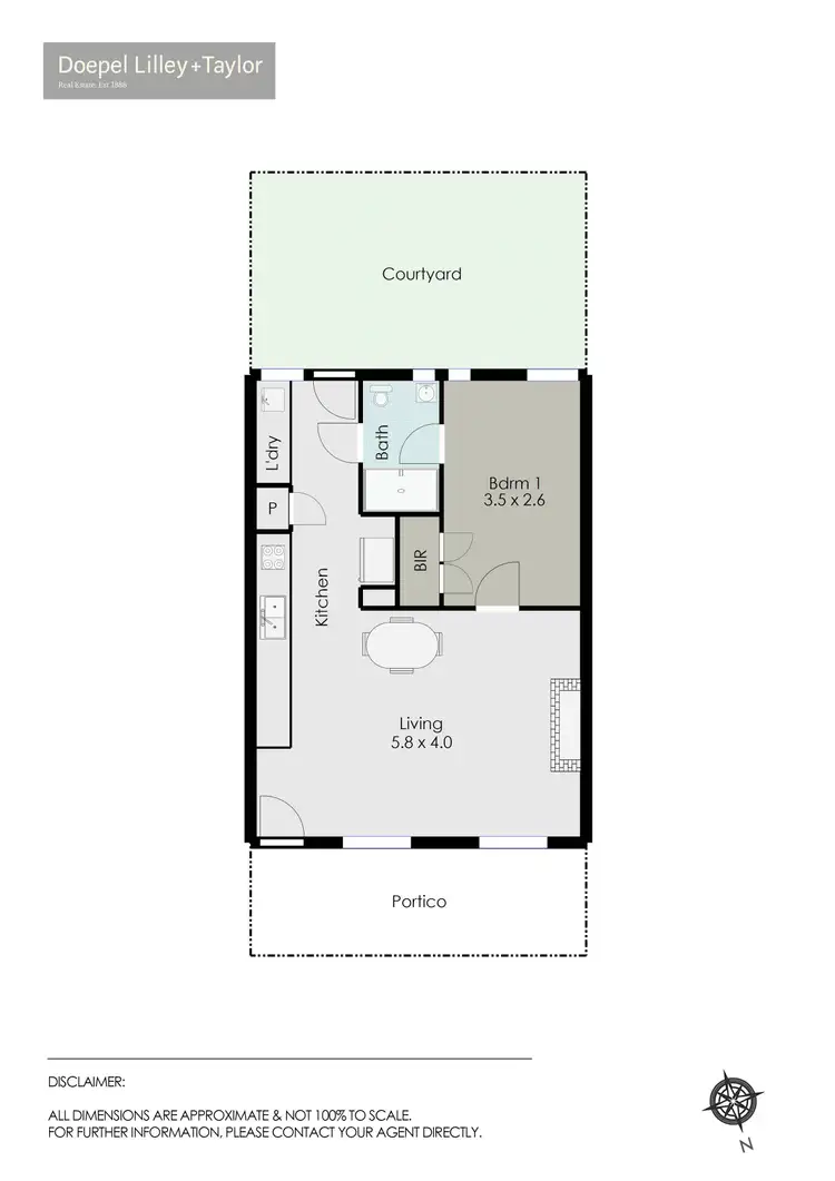 Floorplan of Homely apartment listing, 23a Webster Street, Ballarat Central VIC 3350