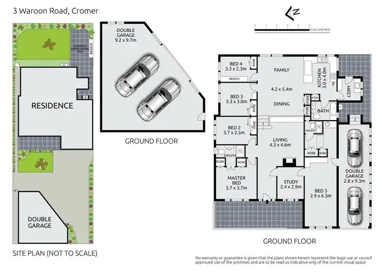 Floorplan of Homely house listing, 3 Waroon Road, Cromer NSW 2099