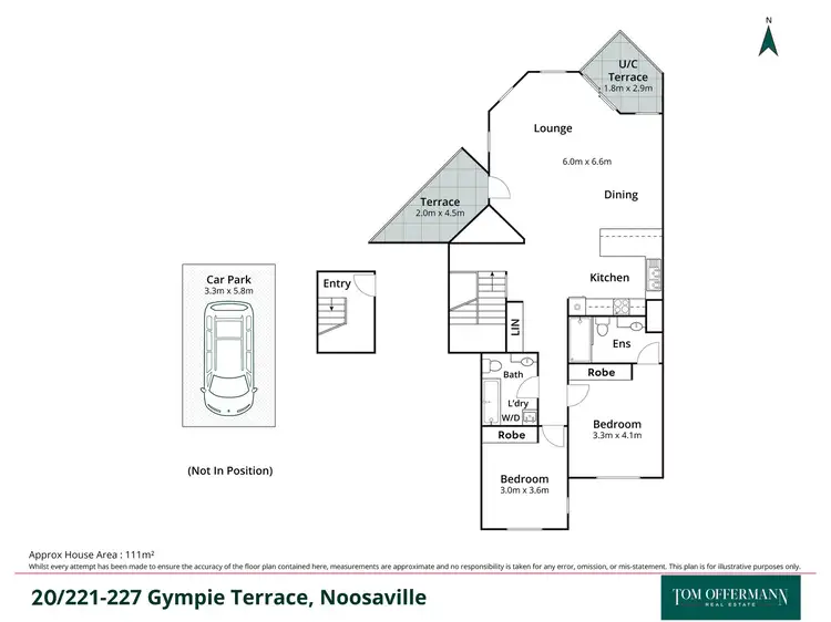 Floorplan of Homely unit listing, 20/221-227 Gympie Terrace, Noosaville QLD 4566