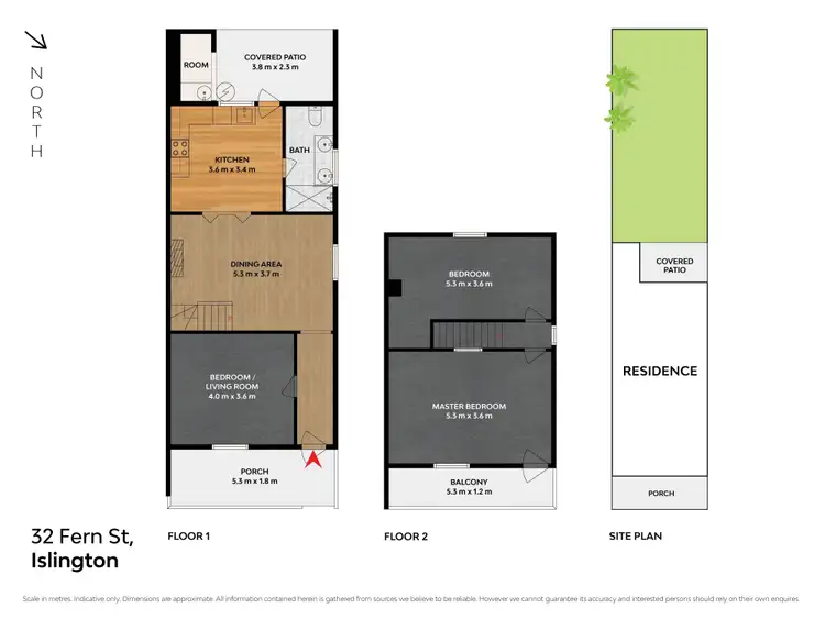 Floorplan of Homely house listing, 32 Fern Street, Islington NSW 2296