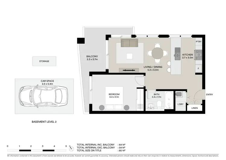 Floorplan of Homely unit listing, 805/53 Hill Road, Wentworth Point NSW 2127