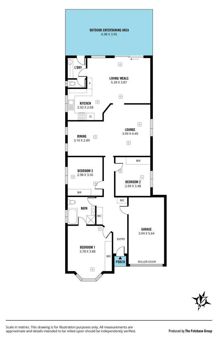Floorplan of Homely house listing, 22 Shoalwater Close, Seaford Rise SA 5169