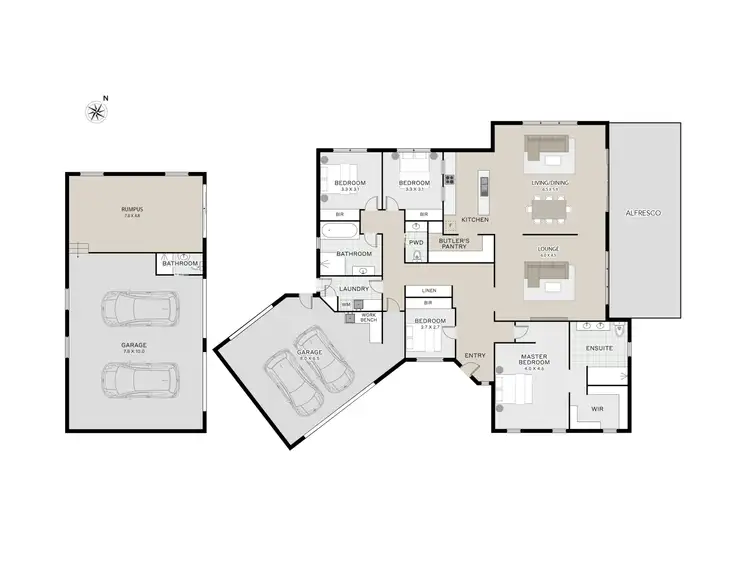 Floorplan of Homely house listing, 23 Meadow Court, Riverside TAS 7250