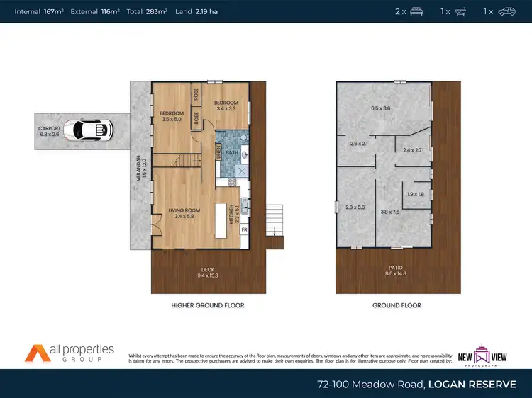 Floorplan of Homely rural property listing, 72-100 Meadow Street, Logan Reserve QLD 4133