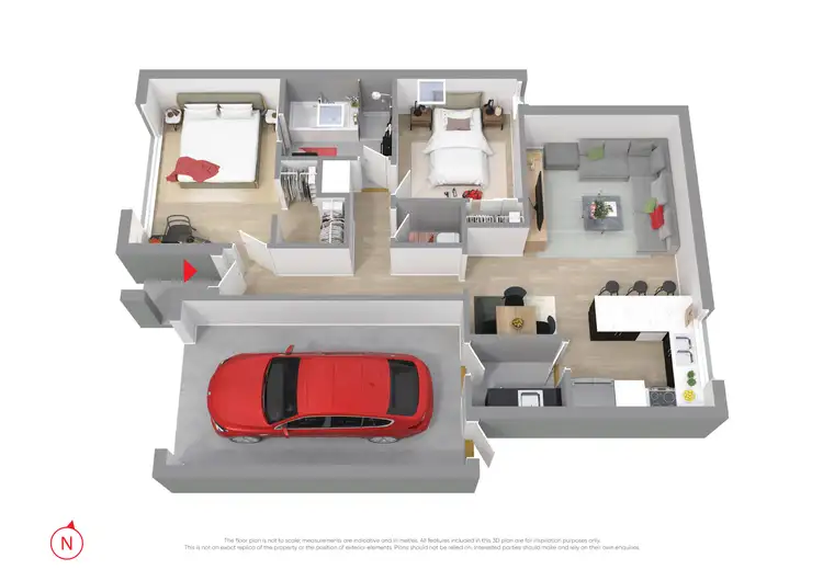 Floorplan of Homely unit listing, 6/37 Culcairn Drive, Frankston South VIC 3199