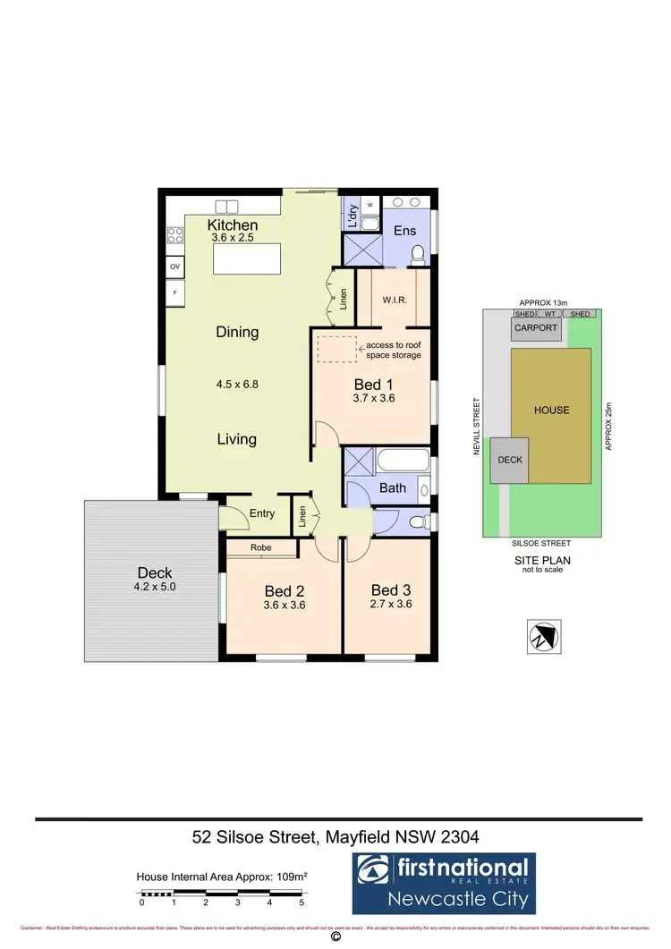 Floorplan of Homely house listing, 52 Silsoe Street, Mayfield NSW 2304