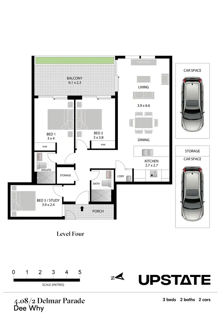 Floorplan of Homely apartment listing, 4.08/2 Delmar Parade, Dee Why NSW 2099