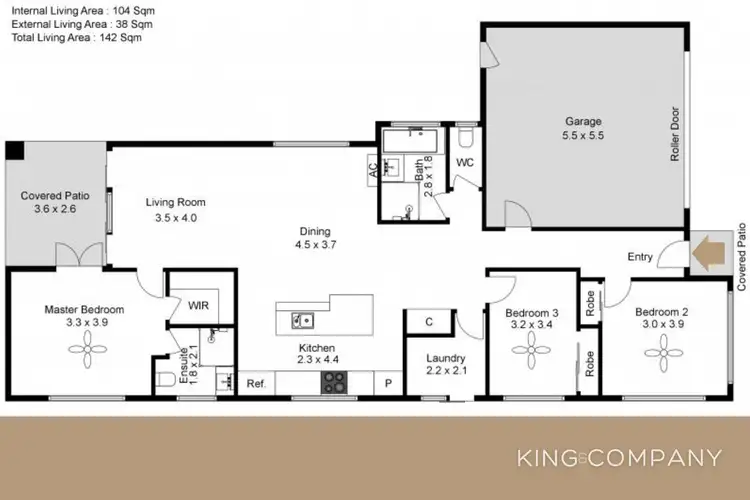Floorplan of Homely house listing, 20 Ravensbourne Circuit, Waterford QLD 4133