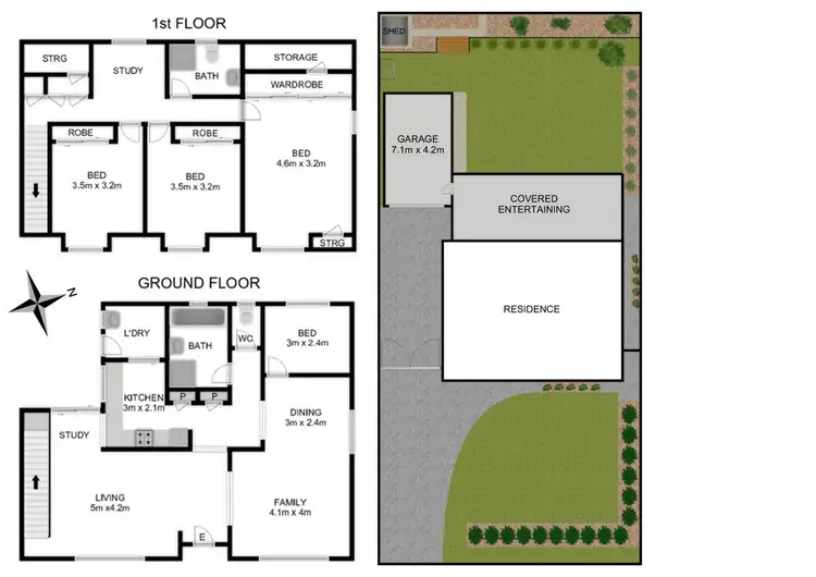 Floorplan of Homely house listing, 62 Greenmeadows Crescent, Toongabbie NSW 2146