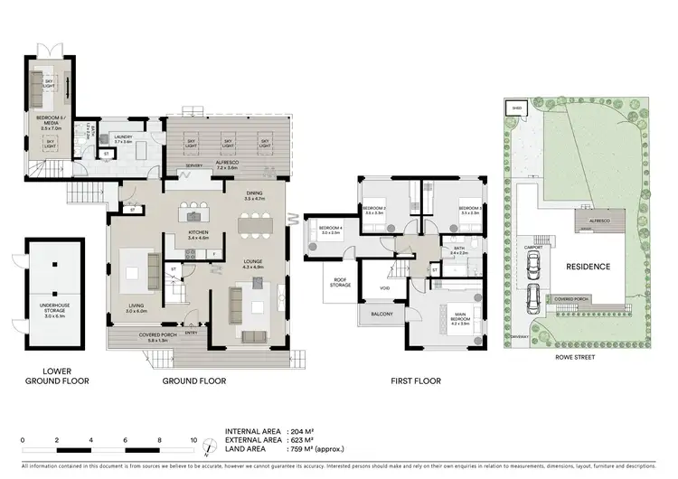 Floorplan of Homely house listing, 15 Rowe Street, Roseville Chase NSW 2069