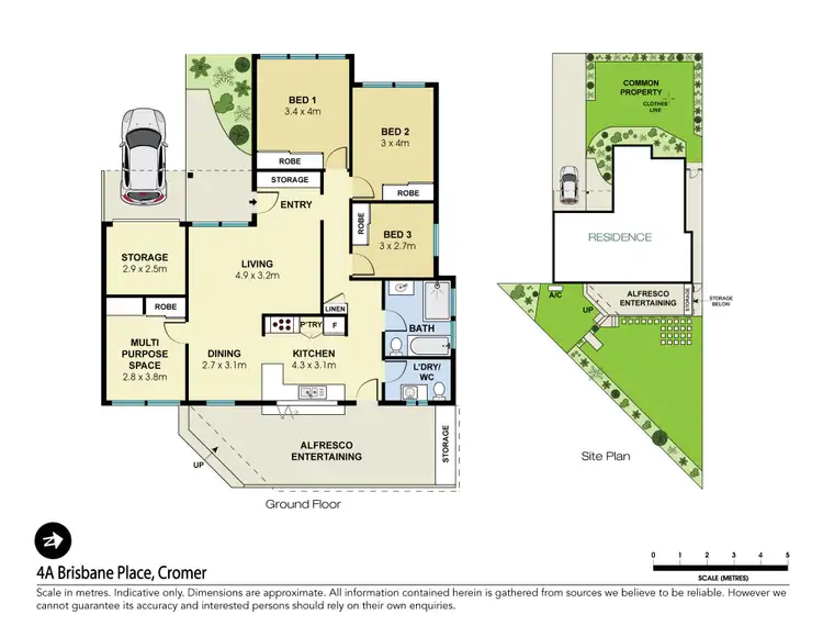 Floorplan of Homely house listing, 4A Brisbane Place, Cromer NSW 2099