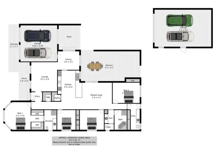 Floorplan of Homely house listing, 32 Katrina Circuit, Corowa NSW 2646