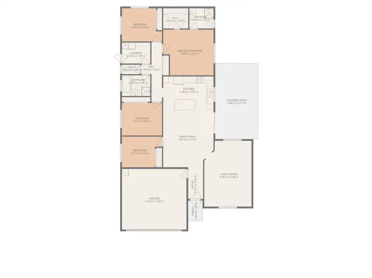 Floorplan of Homely house listing, 48 Lakeside Drive, Emerald QLD 4720