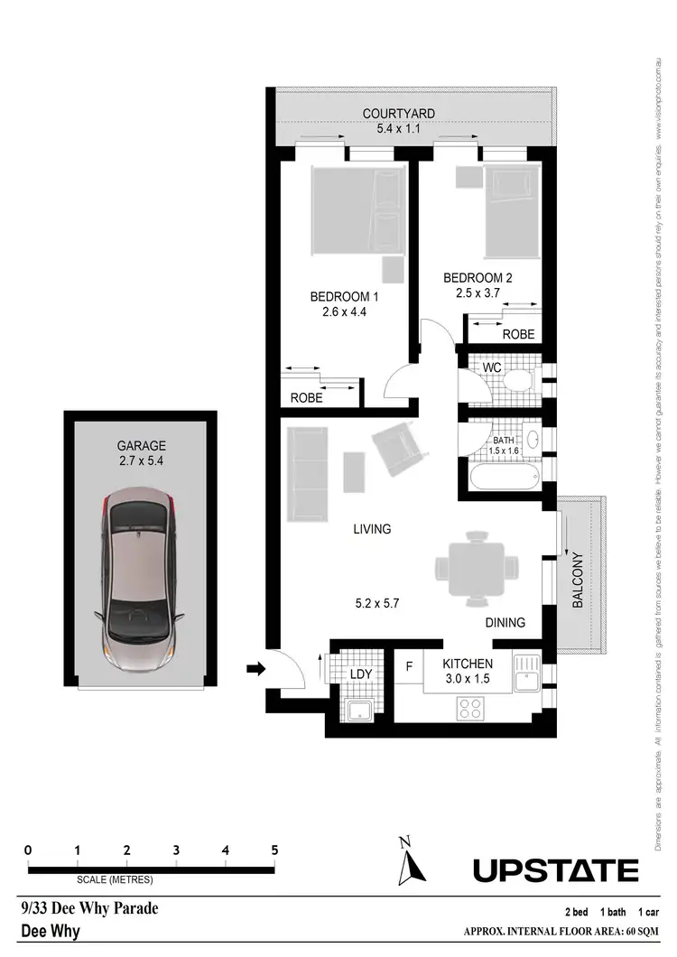 Floorplan of Homely apartment listing, 9/33 Dee Why Parade, Dee Why NSW 2099