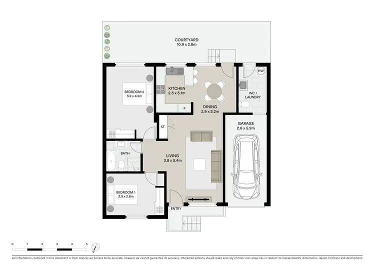 Floorplan of Homely villa listing, 4/18 Mimosa Street, Bexley NSW 2207