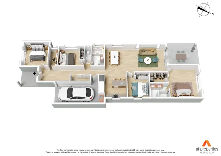 Floorplan of Homely house listing, 60 Stanicki Circuit, Bellbird Park QLD 4300