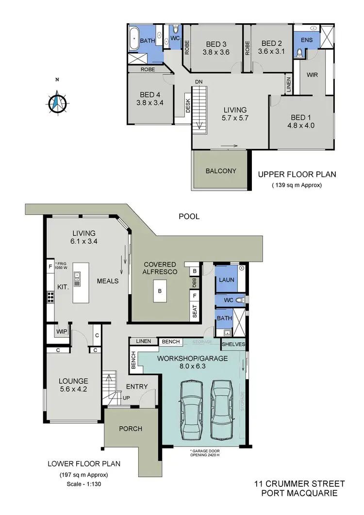 Floorplan of Homely house listing, 11 Crummer Street, Port Macquarie NSW 2444